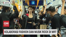 VIDEO: Kolaborasi Fashion & Musik Rock di MRT
