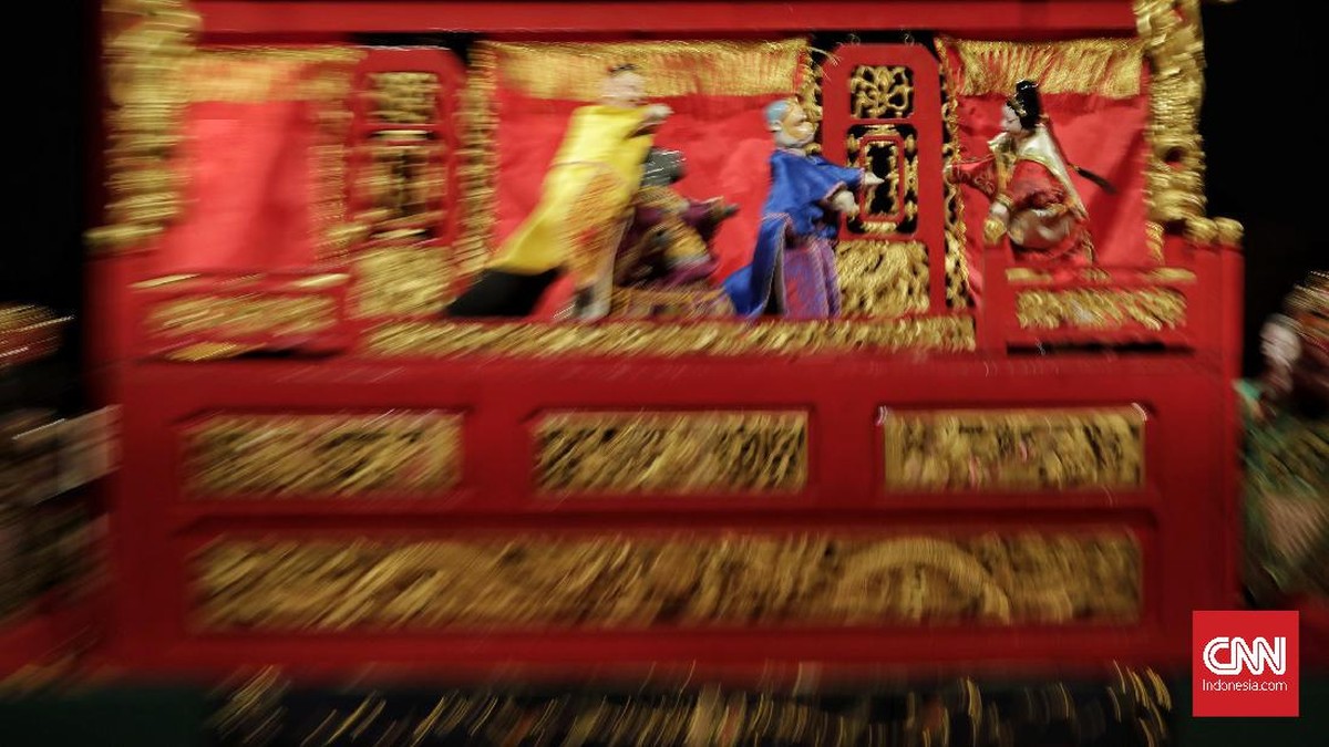 FOTO: Ironi Wayang Potehi, Kearifan yang Terabaikan