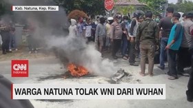 VIDEO: Memanas, Warga Natuna Tolak WNI Dari Wuhan