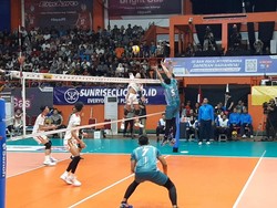Main 5 Set, Lamongan Sadang MHS Raih Kemenangan Perdana di Proliga 2020