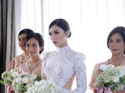 Cantik Paripurna! Makeup Nikah Isyana Sarasvati Banjir Pujian Para Artis