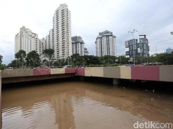 Kering di Underpass Kemayoran Hanya Berusia Sepekan