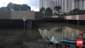 Jakarta Banjir, Underpass Senen dan Kemayoran Terendam