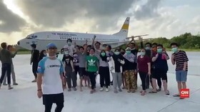 VIDEO: WNI dari Wuhan di Natuna Belum Pakai Kartu SIM +62