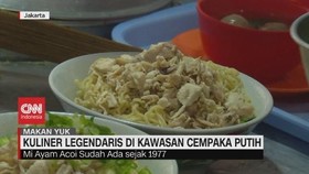 VIDEO: Kuliner Legendaris di Kawasan Cempaka Putih