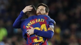 FOTO: Dari Messi untuk Rekor Ansu Fati