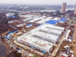 40 Juta Orang Nonton Live-streaming Pembangunan RS Pasien Corona di Wuhan