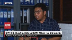 VIDEO: ICW: KPK Tidak Serius Tangani Kasus Harun Masiku