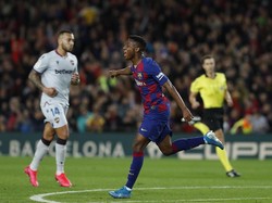 Sepasang Gol Ansu Fati Bawa Barcelona Bekuk Levante