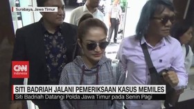 VIDEO: Siti Badriah Jalani Pemeriksaan Kasus Memiles