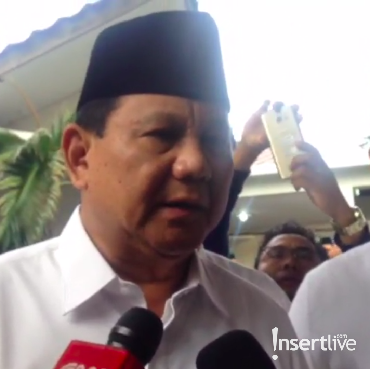 Prabowo Subianto Hadir di Rumah Duka Gus Sholah