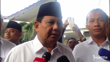 Prabowo Subianto Hadir di Rumah Duka Gus Sholah