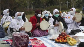FOTO : TKI Hong Kong di Tengah Wabah Virus Corona
