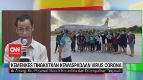 VIDEO: Pasien Karantina Diukur Suhu Tubuh Setiap Hari