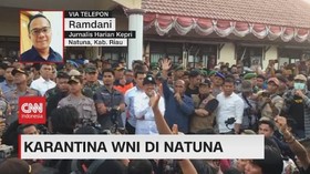 VIDEO: Kondisi Terkini Karantina WNI di Natuna