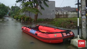 Curhat Warga Tangerang soal Banjir Terparah di Pasar Kemis