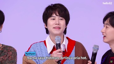 img-title Pamer Nama Indonesia, Kyuhyun Super Junior: Nama Saya Hotman