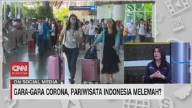 VIDEO: Gara-gara Corona, Pariwisata Indonesia Melemah?