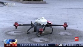 VIDEO: Tiongkok Basmi Virus Corona dengan Drone