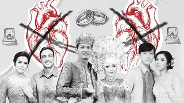Infografis: 3 Pernikahan Artis yang Bikin Patah Hati