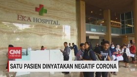 VIDEO: Satu Pasien RS di Cibubur Dinyatakan Negatif Corona