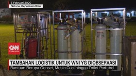 VIDEO: Tambahan Logistik untuk WNI yang Diobservasi di Natuna