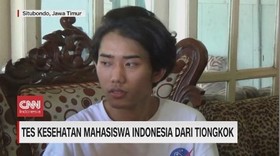 VIDEO: Tes Kesehatan Mahasiswa Indonesia dari Tiongkok