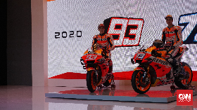 Marc dan Alex Marquez Luncurkan Motor MotoGP 2020