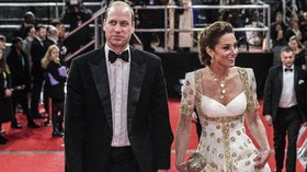 Pesona Kate Middleton Kenakan Busana 'Usang' di BAFTA 2020