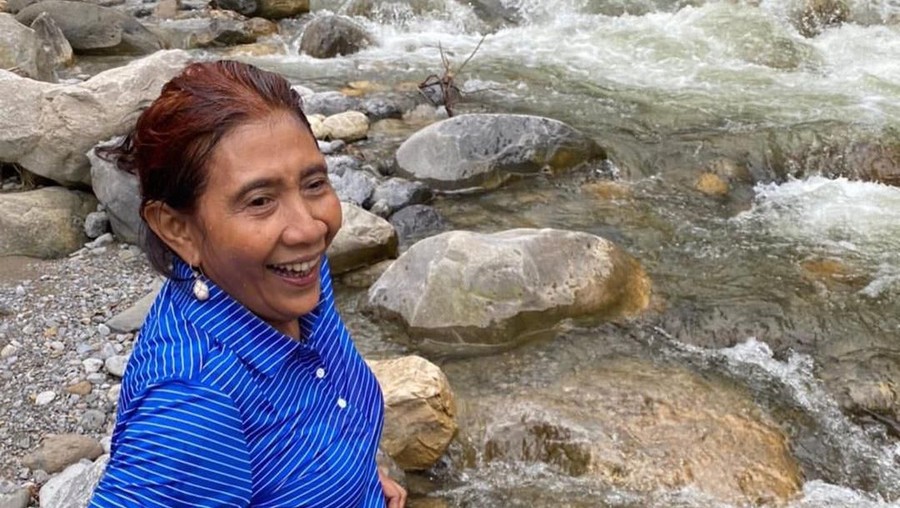 Susi Pudjiastuti di Papua Susi Pudjiastuti di Papua
