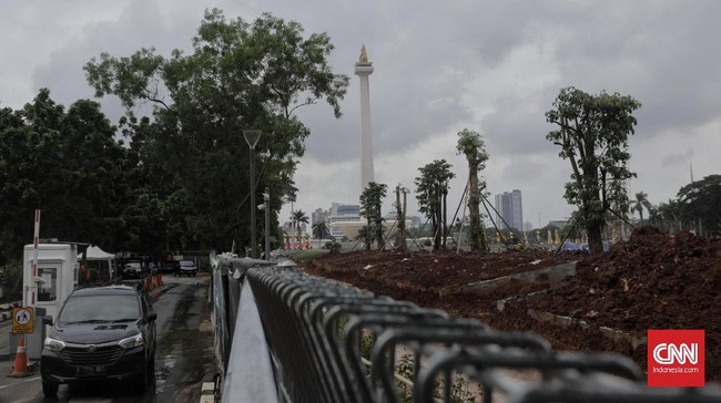 Arsitek pemenang tender revitalisasi Monas menyebut konsepnya memperluas ruang terbuka hijau (RTH) menjadi 51 persen dari total luas Monas.