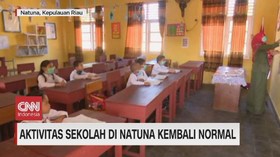 VIDEO: Aktivitas Sekolah di Natuna Kembali Normal