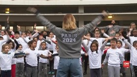 VIDEO: Jelang Olimpiade 2024, Prancis Giatkan Anak Olahraga