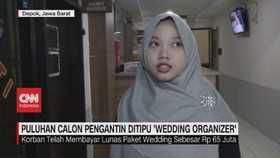 VIDEO: Puluhan Calon Pengantin Ditipu Wedding Organizer