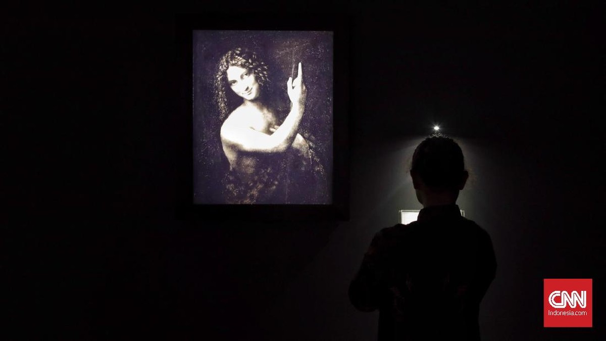 FOTO: Keabadian da Vinci di Pameran Leonardo Opera Omnia