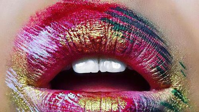 15 Ide Lip Art Unik
