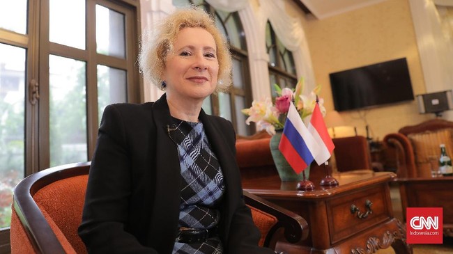Dubes Rusia Lyudmila Vorobieva buka suara terkait hubungan Kremlin dengan tentara bayaran yang membantu pasukan mereka di Ukraina, Wagner Group.