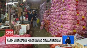 VIDEO: Wabah Virus Corona, Harga Bawang di Pasar Melonjak
