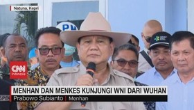 VIDEO: Menhan & Menkes Kunjungi WNI Dari Wuhan Dengan Bus