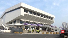 VIDEO: Gedung Konvensi Diubah Jadi Rumah Sakit Darurat