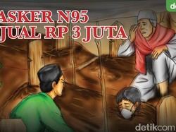 Kilas Balik Setahun Corona: Cerita Masker Langka, Harganya Sampai Jutaan