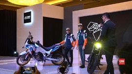 VIDEO: Duo Pebalap Honda Rilis Motor di Jakarta