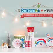 Review: A'pieu X Doraemon 2015 Makeup Korea Edisi Spesial Natal