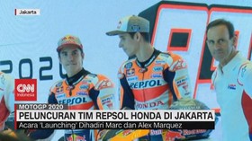 VIDEO: Peluncuran Tim Repsol Honda di Jakarta