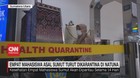 VIDEO: 4 Mahasiswa Asal Sumut Turut Dikarantina di Natuna