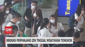 VIDEO: Imigrasi Perpanjang Izin Tinggal Wisatawan Tiongkok