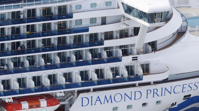 Hidangan alpukat berbentuk hati justru terasa menyakitkan bagi mereka yang dikarantina di kapal pesiar Diamond Princess karena virus corona atau Covid-19.