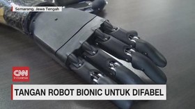VIDEO: Tangan Robot Bionic Karya Anak Negeri