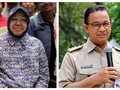 Beda Sikap Risma dan Anies Hadapi Cibiran 'Kodok' dan 'Joker'
