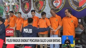 VIDEO: Polisi Ringkus Sindikat Pencurian Saldo Ilham Bintang